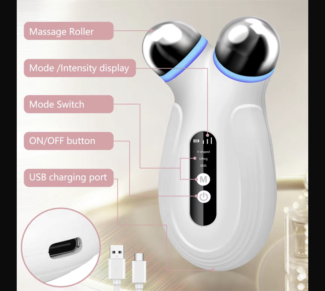 Microcurrent Face Lifting Device