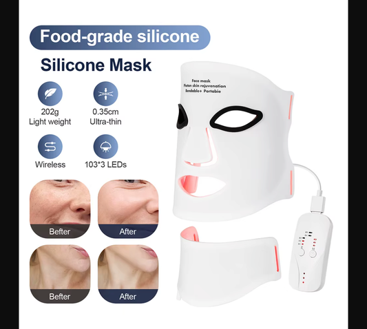 Red Light Therapy Face Mask